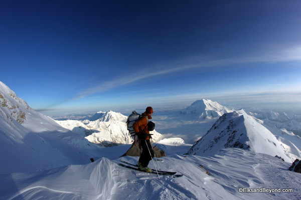 Gorgeous night!  Mount Francis, Foraker and Huntington agree.