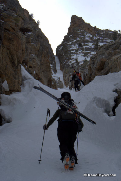 There was a very short discussion in the morning about whether we needed crampons.  We made the right decision.  Photo-Anton Sponar