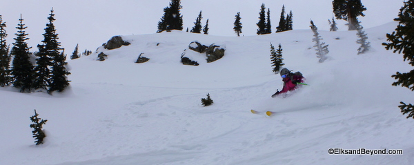 Kaylie finishes it off for the last run of the trip.  The trip was a good one.  I'm looking forward to the next one.