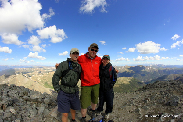 Torreys with the little people, Scott, me, Brie.