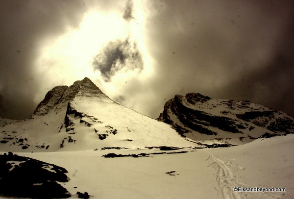 A momentary spotlight on the damage for the day.