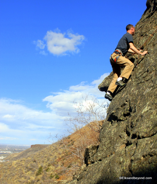 The climbing was just what the doc ordered.  Easy.