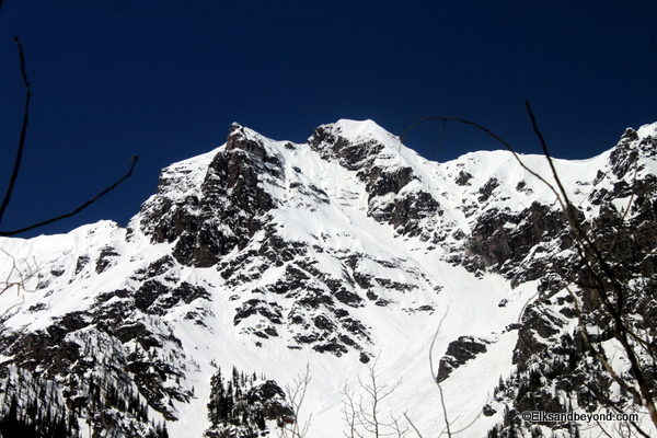 The line.  In all of her Glory.  I wish Colorado was full of lines like this, but this will have to do.  Poor us.