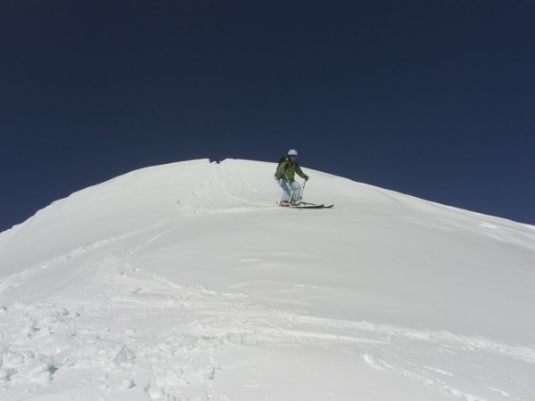 Lakecitymemorialdayweekend2007075 Dropping in off the top of Sunshine Peak in the San Juans.