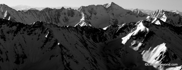 Looking towards Castle Peak