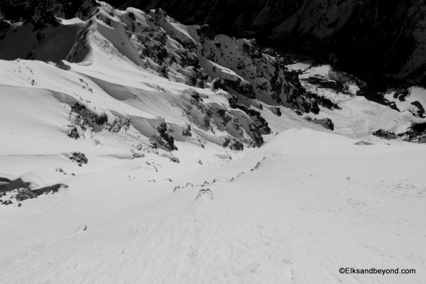 Looking down the line is intimidating to say the least.  The line is awesome.