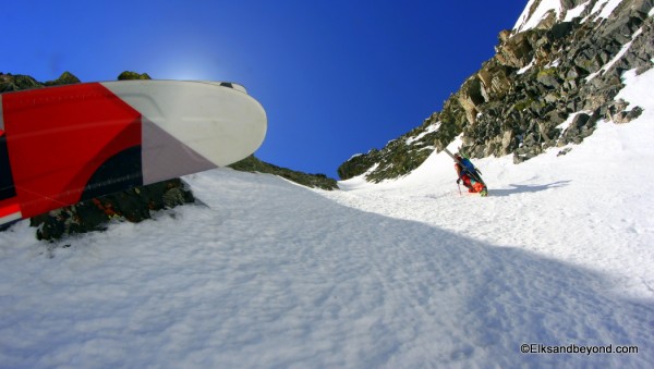 IMG_9754 Colter about halfway up the booter.