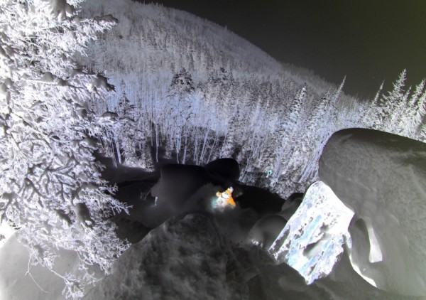 Anton sending the spine line.