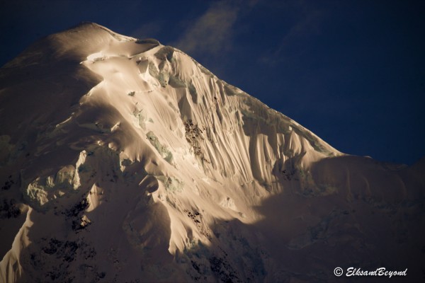 As the sun sets, we get our gear ready for tomorrow.  Its time to go skiing.