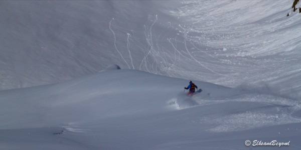 Anton Slaying the area that we started to call the amphitheater.  
