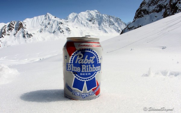 Somehow we made it to the end with PBR, but I'd be lying if i said we didn't drink it all on the glacier.