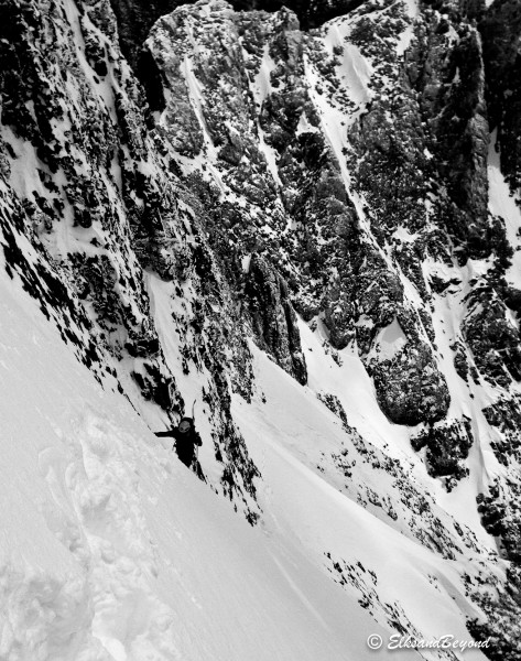 Climbing in this part of the Sangre De Cristos feels like the tetons in its own way.  Anton following along on the avenue traverse.