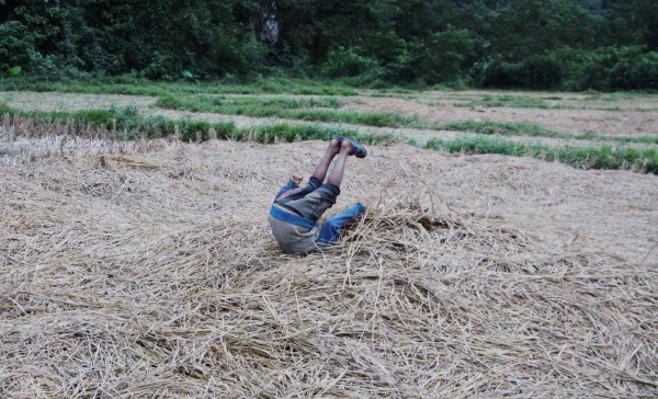 Laotian trampolines