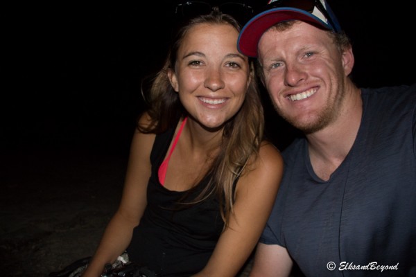 Its Been a good day.  Riding in the TukTuk back to Siem Reap after dark.