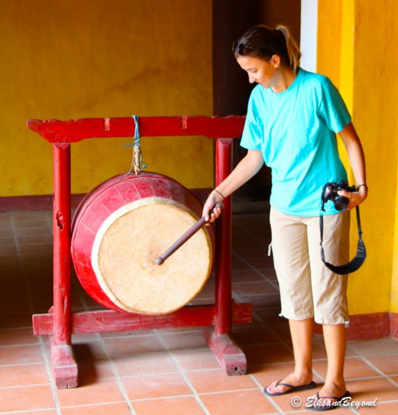 Touring the old town temples and museums.