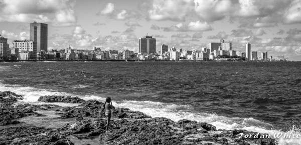 The old and new coast line.