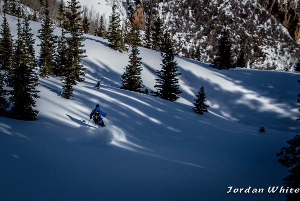 Cold shady pow.