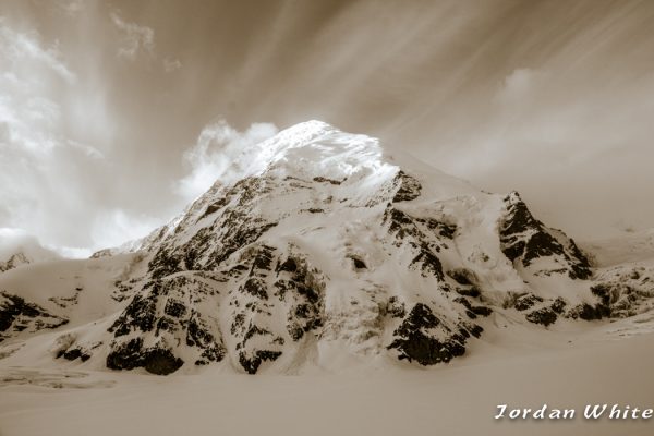 The south buttress of Mount Hayes.