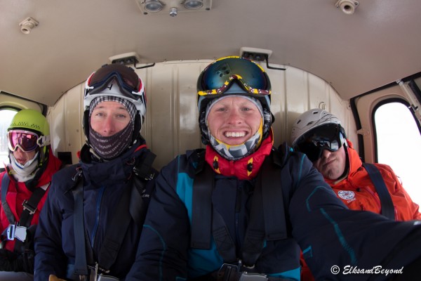 Lots of clothes on!  It's cold!  