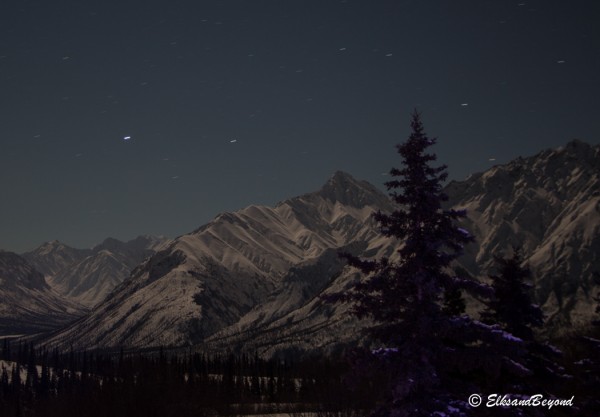 A view of the range at night.  This is only the beginning of the millions of acres these guys have available.  