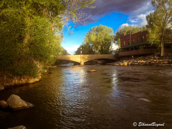 Salida has a really nice downtown area next to the river.